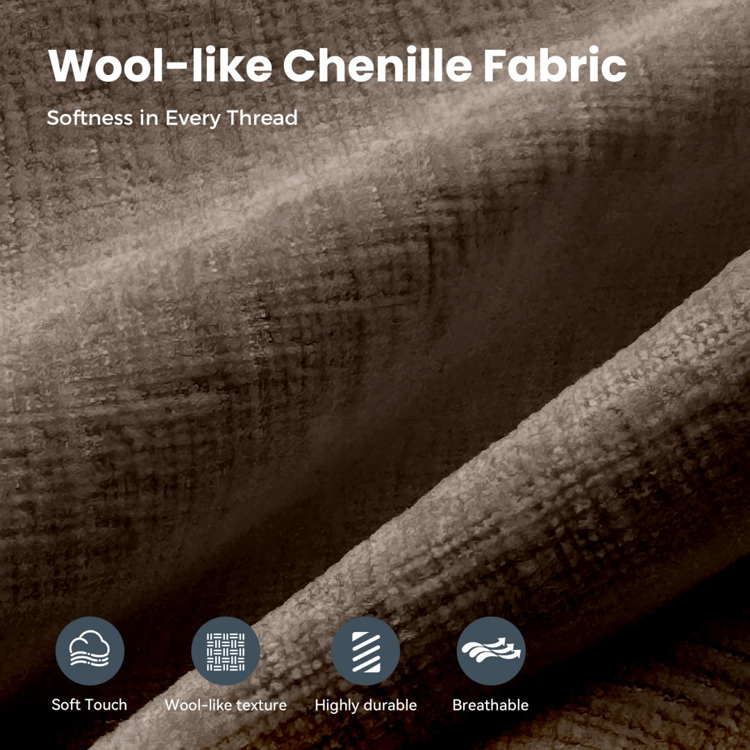 [Today's Specials] Phi Villa Large Living Room Modular Sectional Couch Chenille with Ottoman