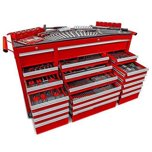 Drawer Roller Cabinet Tool Chest Kit（Contains 613 tools ）
