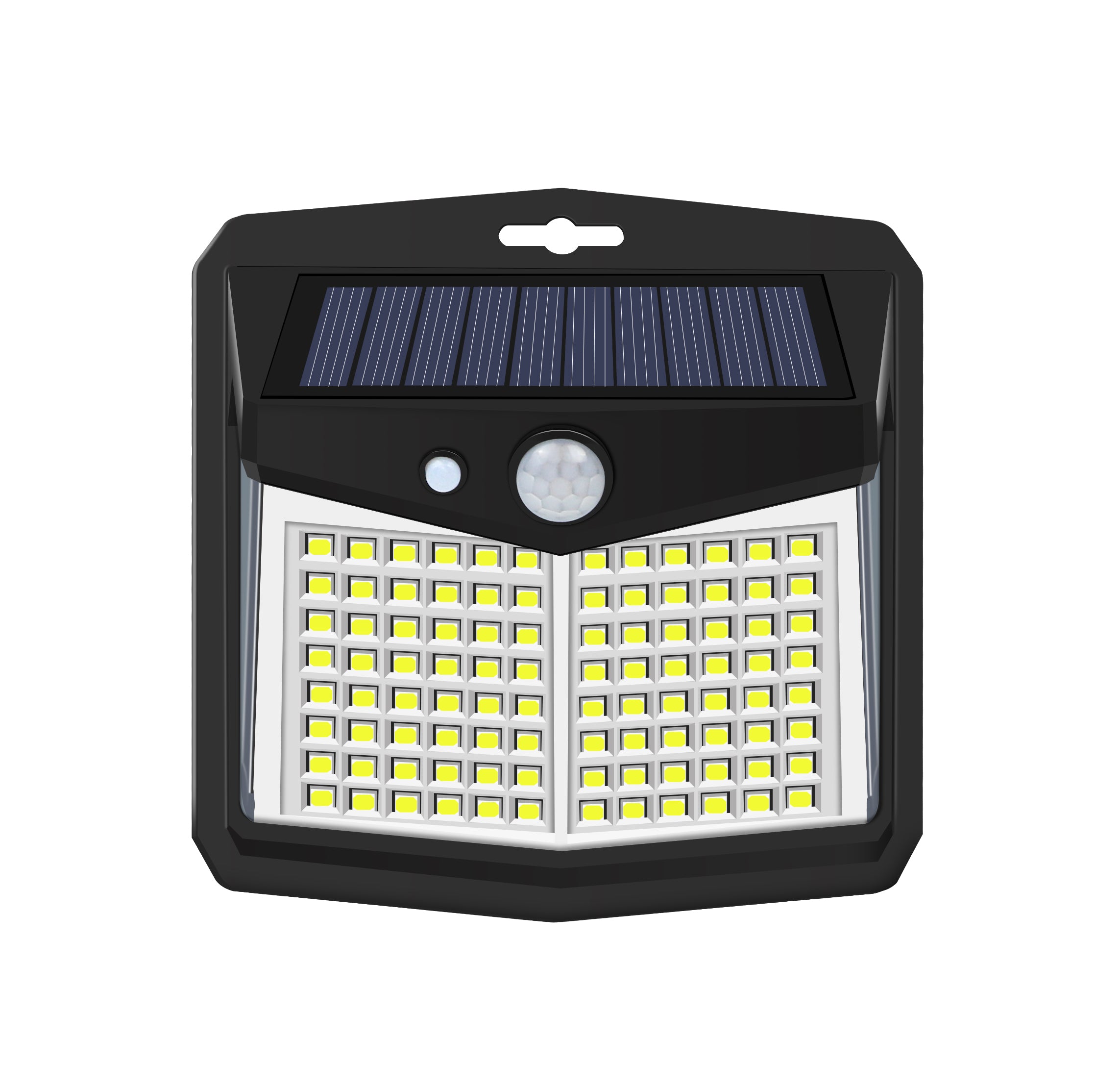 128 LED Solar Security Lights (Set of 2)