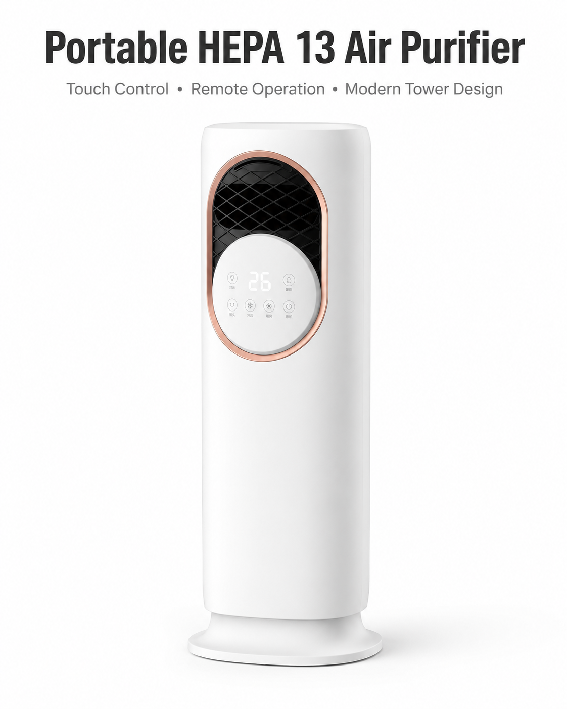 🔥4th Gen High Mist Tower Air Cooler | Digital Portable AC For Ghana Hot Weather