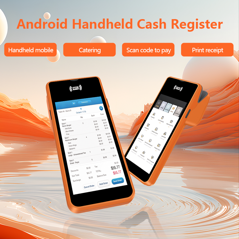 Smart Portable POS Machine with Printer NFC & Mobile Payment Support for Shops & Businesses