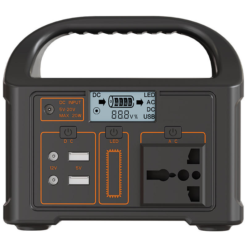 100W Portable Power Station Ready Ship Mini Home Solar Generator for Camping 76.8wh Lithium Ion Backup MPPT for Fans Lights