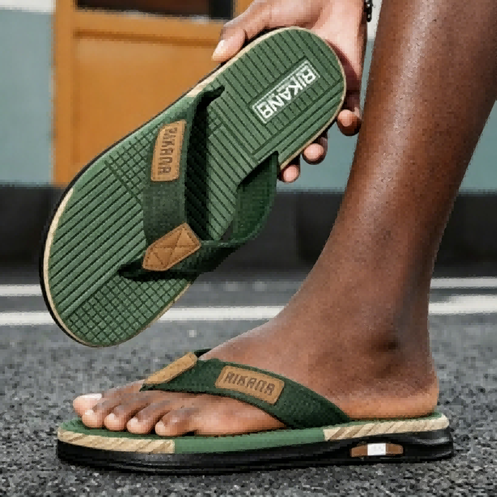 Non-slip, stylish and versatile flip-flops