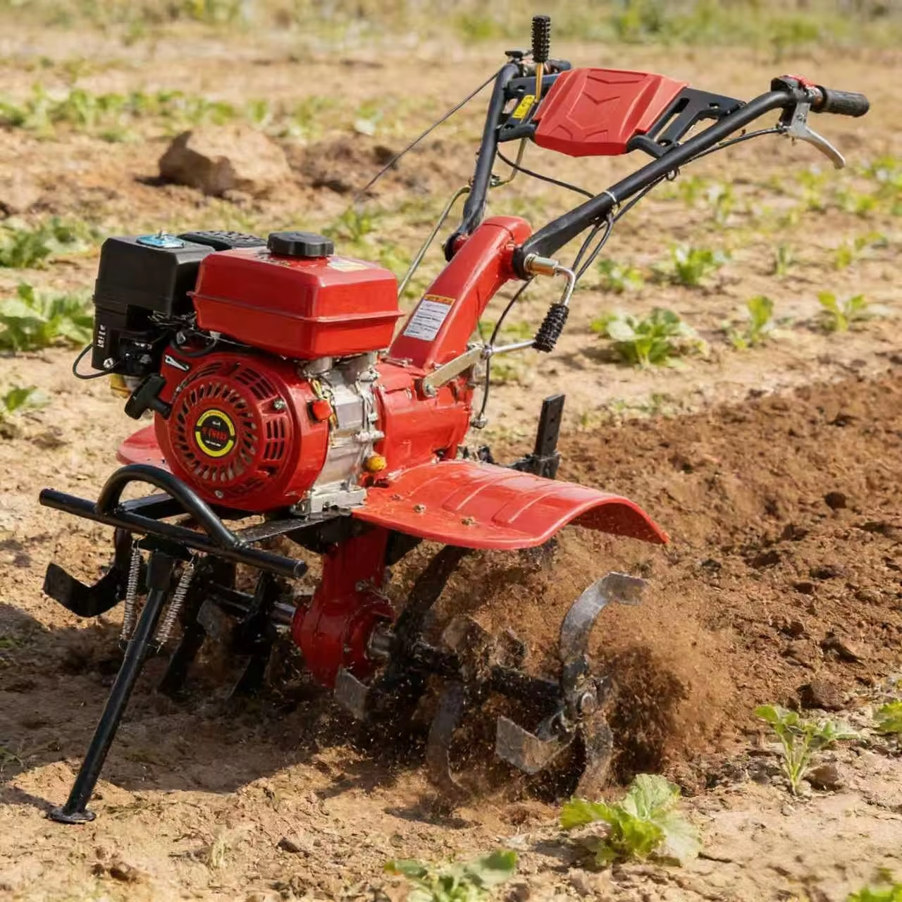 Used Fairly New Heavy Duty Micro Tiller Compact Farming Machine for Fast Land Preparation & Farm Efficiency