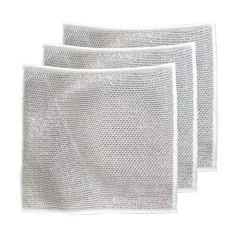 🔥Buy one, get ten🔥Metal Dishcloths (Double Layer)