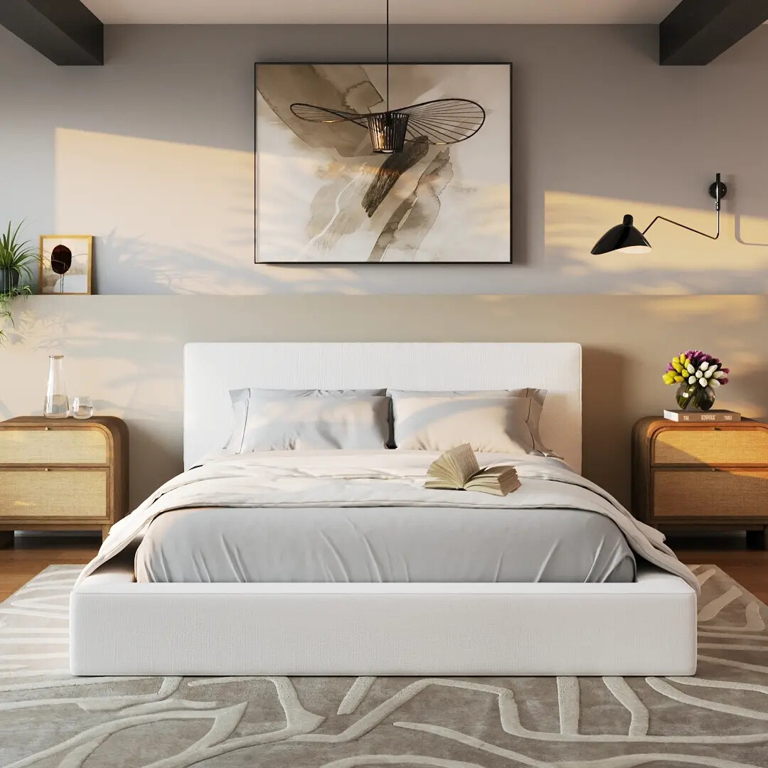 🎉New Year Mega Sale🛋️Ultra Bed Set: Bed Frame and Headboard