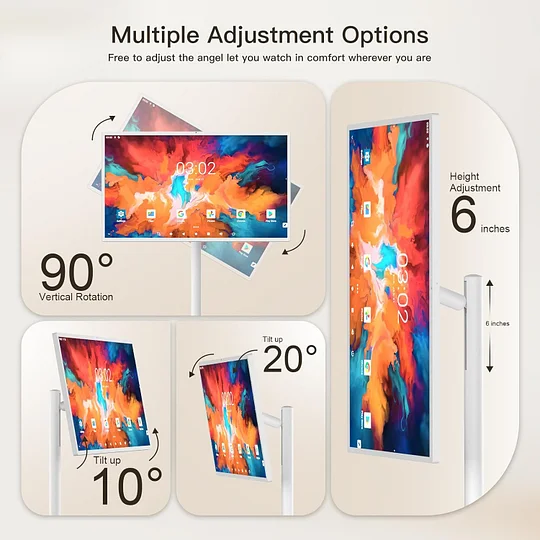 🔥Last Day Clearance! ✨32-Inch Portable TV with Incell Touch Screen