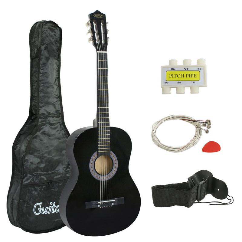 🎉New Year Mega Sale💥Segawe 38" New Beginners Acoustic Guitar with Case, Strap, Tuner and Pick