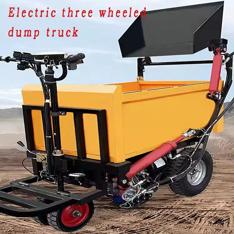 🔥Last Day For Clearance⏳Electric three wheeled dump truck😍