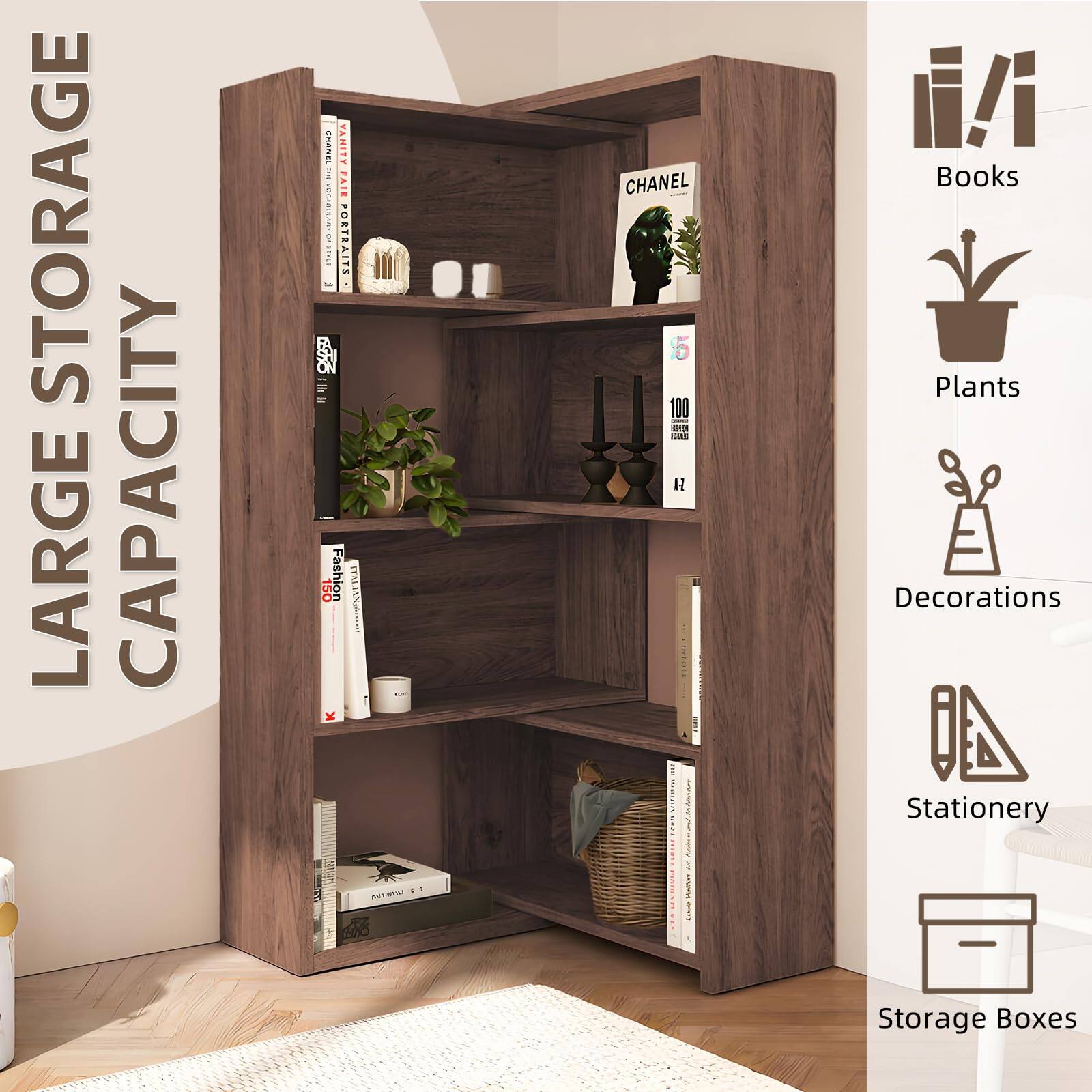 🎄2025 Christmas Sales🎅🌟Buy 1 Get 1 Free🌟Only a Few Left in Stock! -- Expandable 3-in-1 Convertible Bookshelf