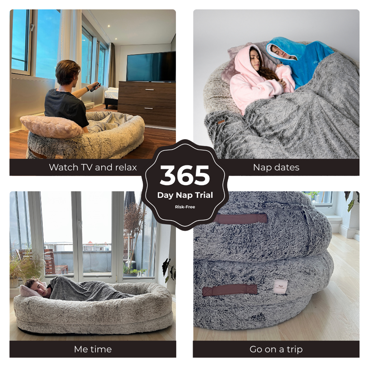 ⭐ Warm and cosy ⭐ Endless relaxation cloudbed