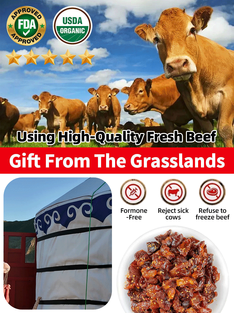 💋【Buy 1 Get 2 Free】🎄2025 Christmas Sales🎅Inner Mongolia grassland specialty: air-dried beef tendons
