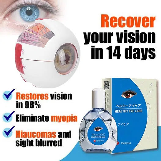 ✨️Japan Vision Drops – Quickly Heals All Eye Problems & Restores Clear Vision