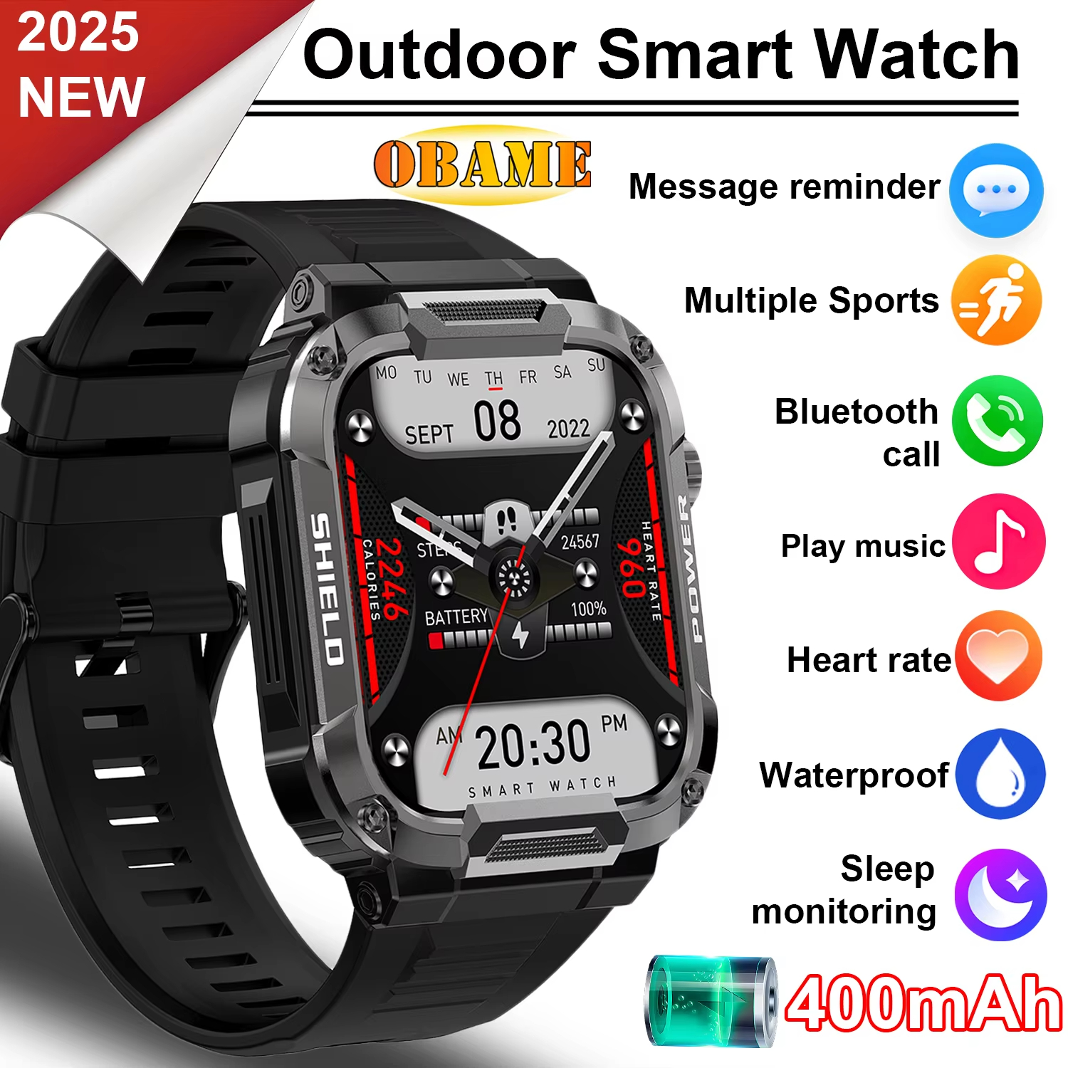 2025's most advanced and powerful smartwatch – packed with top-notch features!