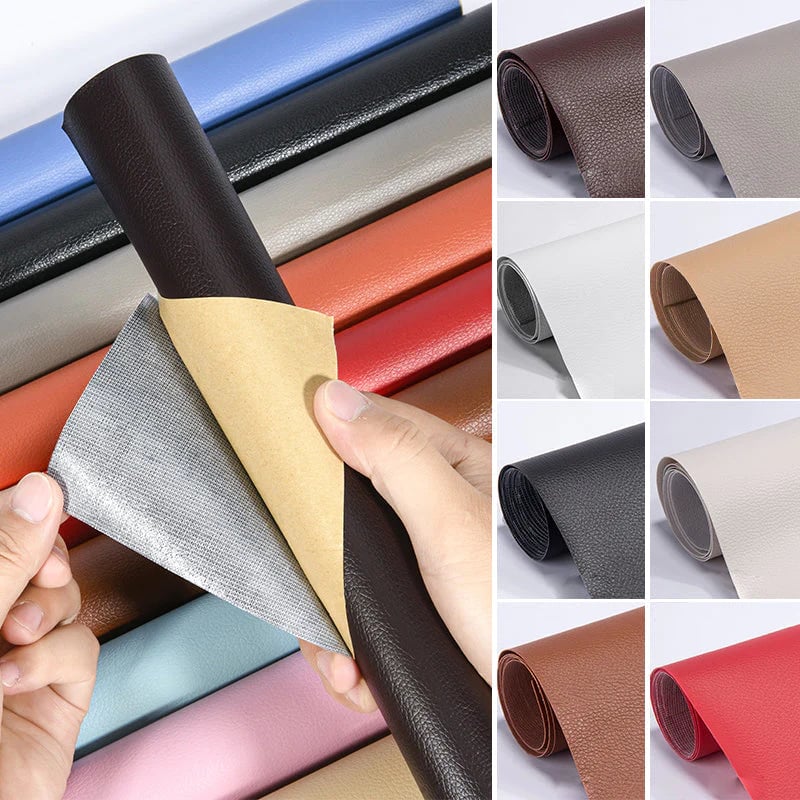 🔥Buy one get one free✨Self-Adhesive Leather Refinisher Cuttable Sofa Repair(50x137cm)