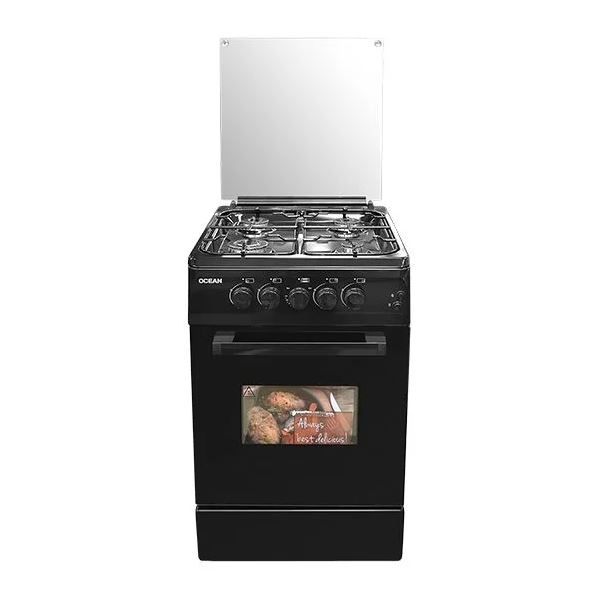 OCEAN GAS COOKER 4 BURNER (50 X 50)CM BLACK OCGM5540 NMX C