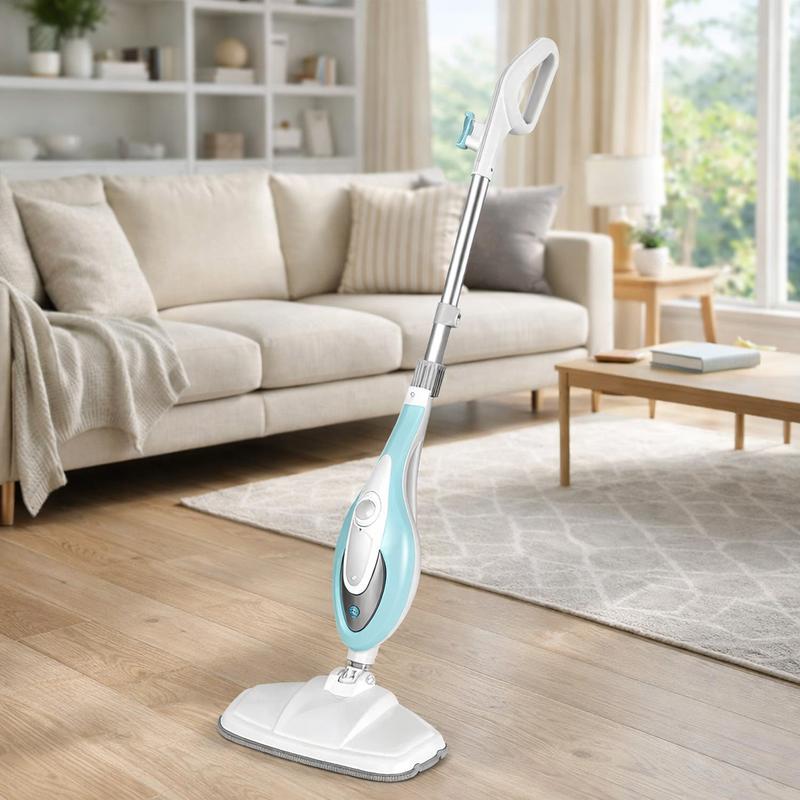 🎉New Year Mega Sale💥Steam Mop for Floor Cleaning,Lightweight FloorCleaner for Hardwood/Tile/Laminate Floors Carpet,With 2 Pads
