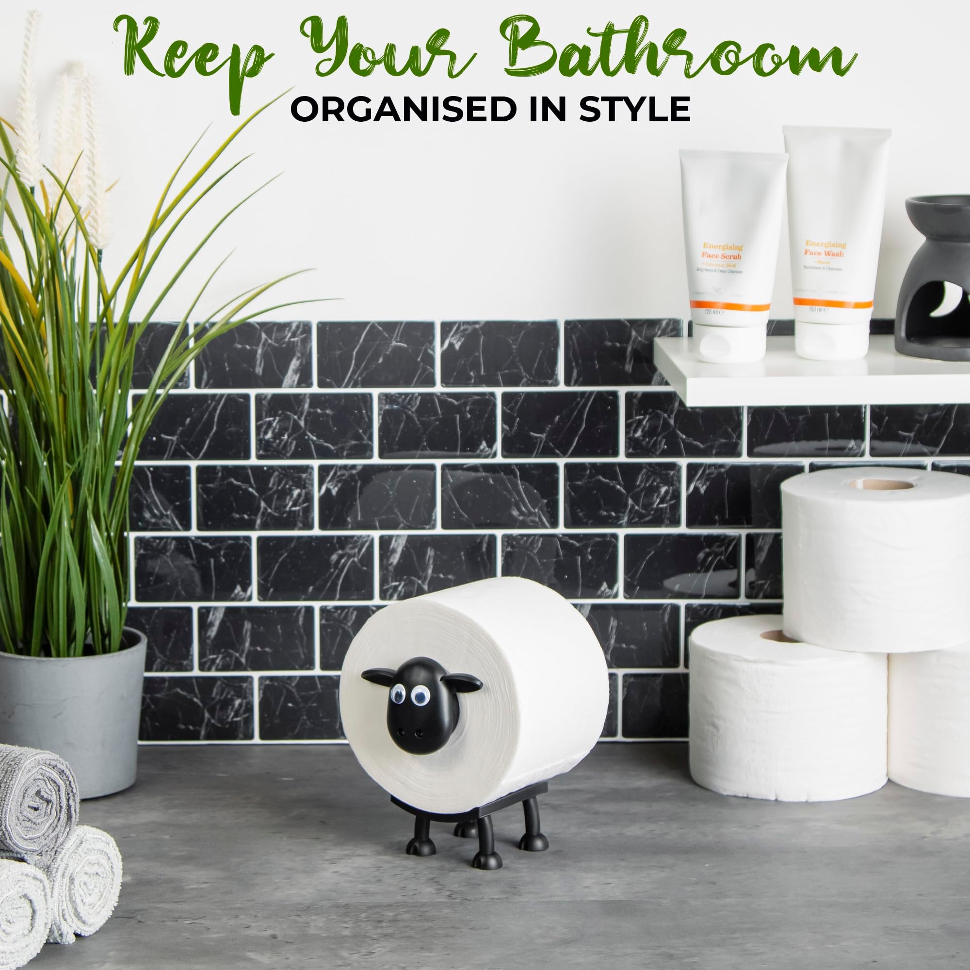 💥Sheep Toilet Roll Holder - Funny Toilet Paper Holder