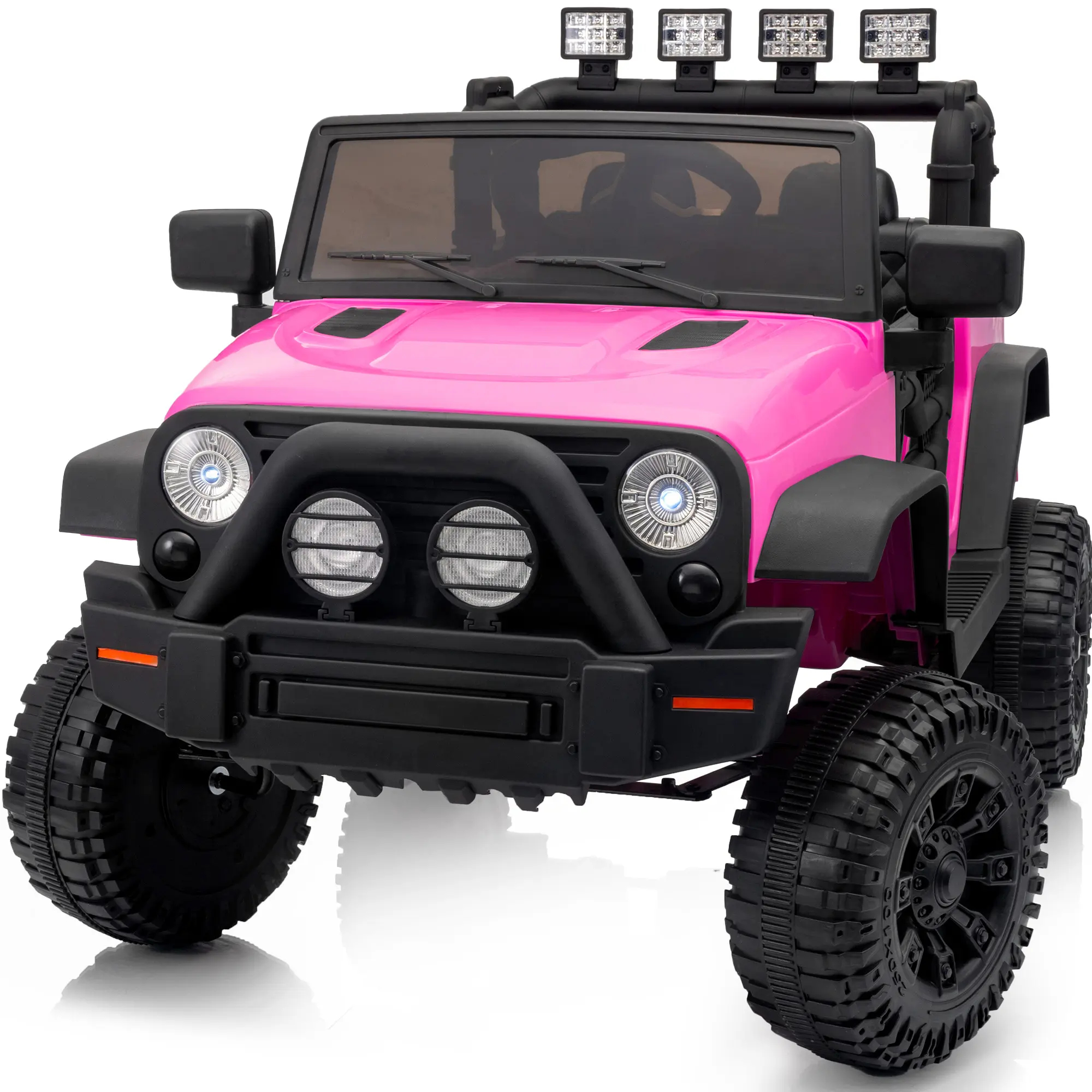 Kids Ride on Car, 24V Toy Electric Truck for Kids w/ Remote, Bluetooth