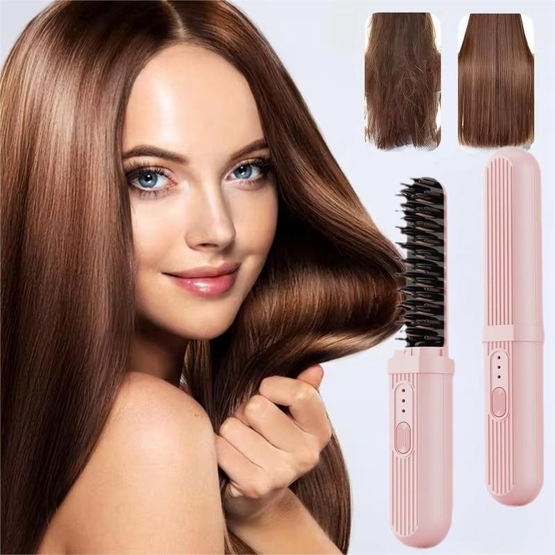 🔥Buy 1 Free 1🔥Women's Cordless Hair Straightener Brush