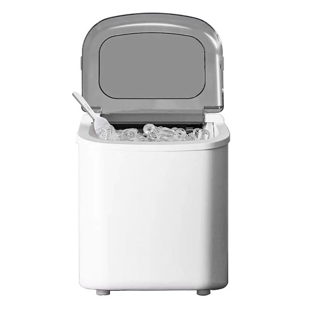 Cold Drinks in Minutes – Portable Stainless Steel Ice Maker Machine