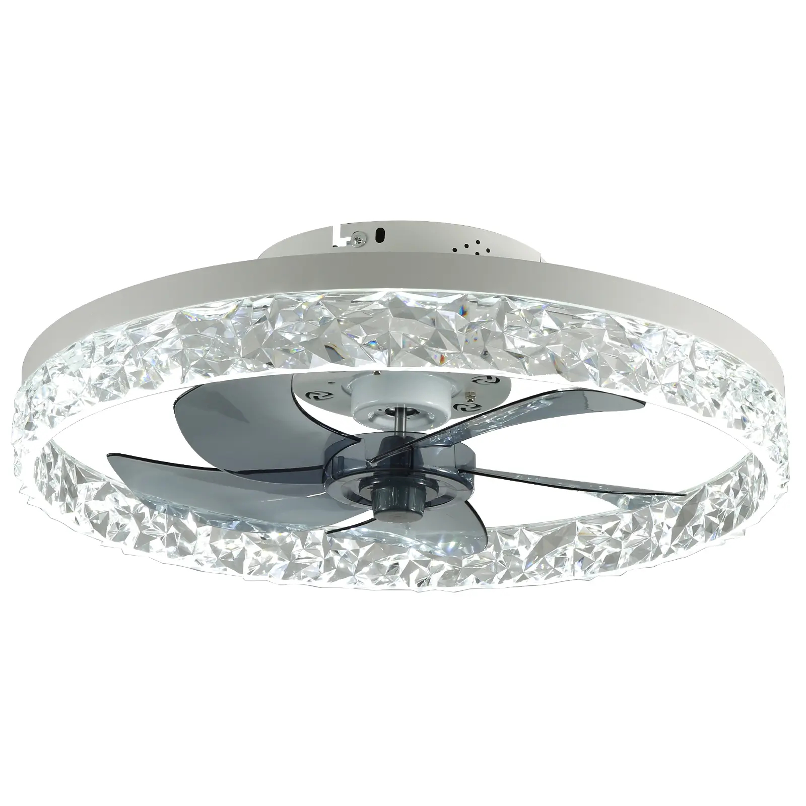 💡 Ceiling Fan with LED Light – Quiet Cooling & Energy Saving Comfort