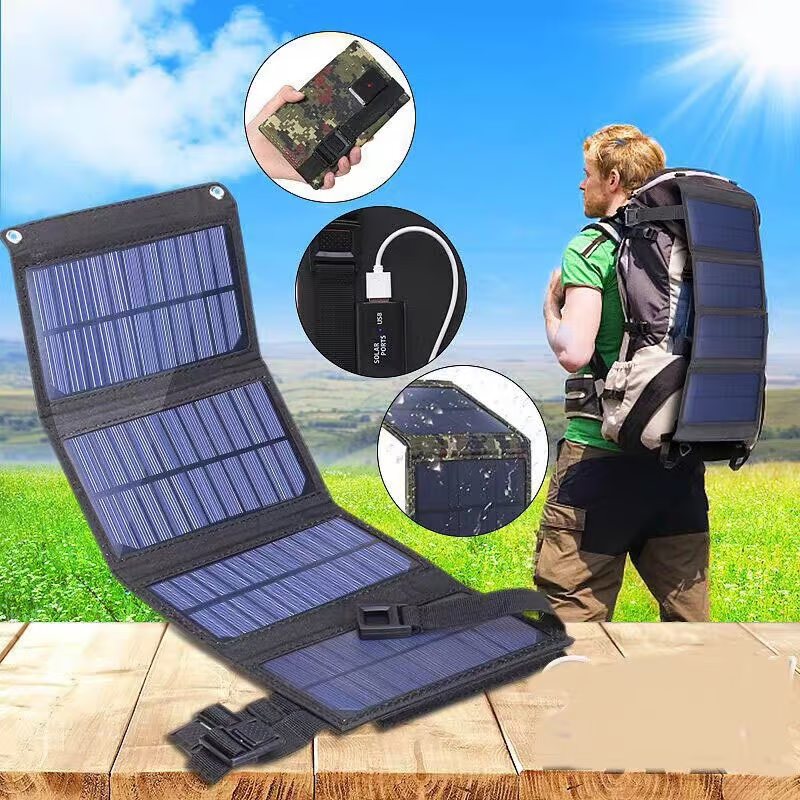 🔥🔥2025 Hot Sale 49% OFF-8W Solar panel Portable Solar Charger💥