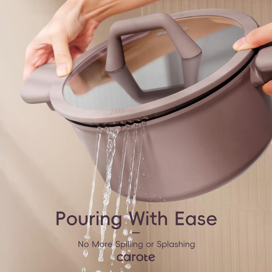 19pcs Nonstick Cookware Set, Pots and Pans Set Non Stick, kitchen Cooking Set, Premium Induction Cookware, Frying pan, Large Capacity Granite