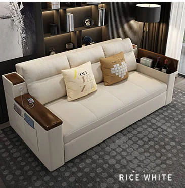 [⏰CLEARANCE SALE!⏰]Space-saving Multi-purpose living Room Furniture Modern fabric folding sofa bed