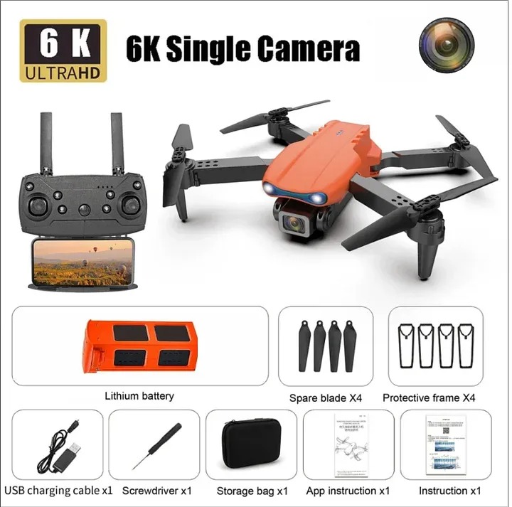 🔥Dernier jour de vente ! 70 % de réduction !🚁Nouveau drone professionnel 2026 | Caméra 4K | 5G | Nacelle 3 axes | Technologie d'évitement d'obstacles à 360°