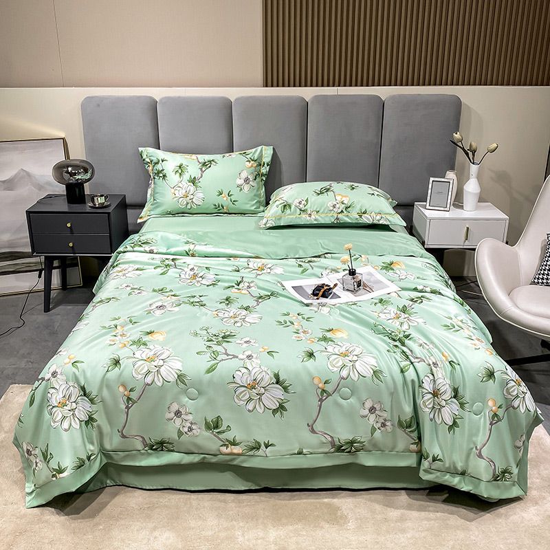 🔥Buy one get one free🔥Sheet Set of 4, Cool Fitted Sheet and Pillowcase Set, 100% Bamboo Sheet Set of 4