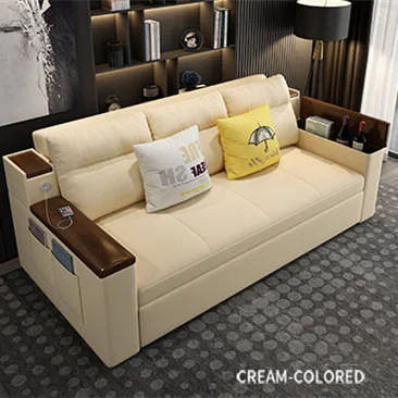 [⏰CLEARANCE SALE!⏰]Space-saving Multi-purpose living Room Furniture Modern fabric folding sofa bed