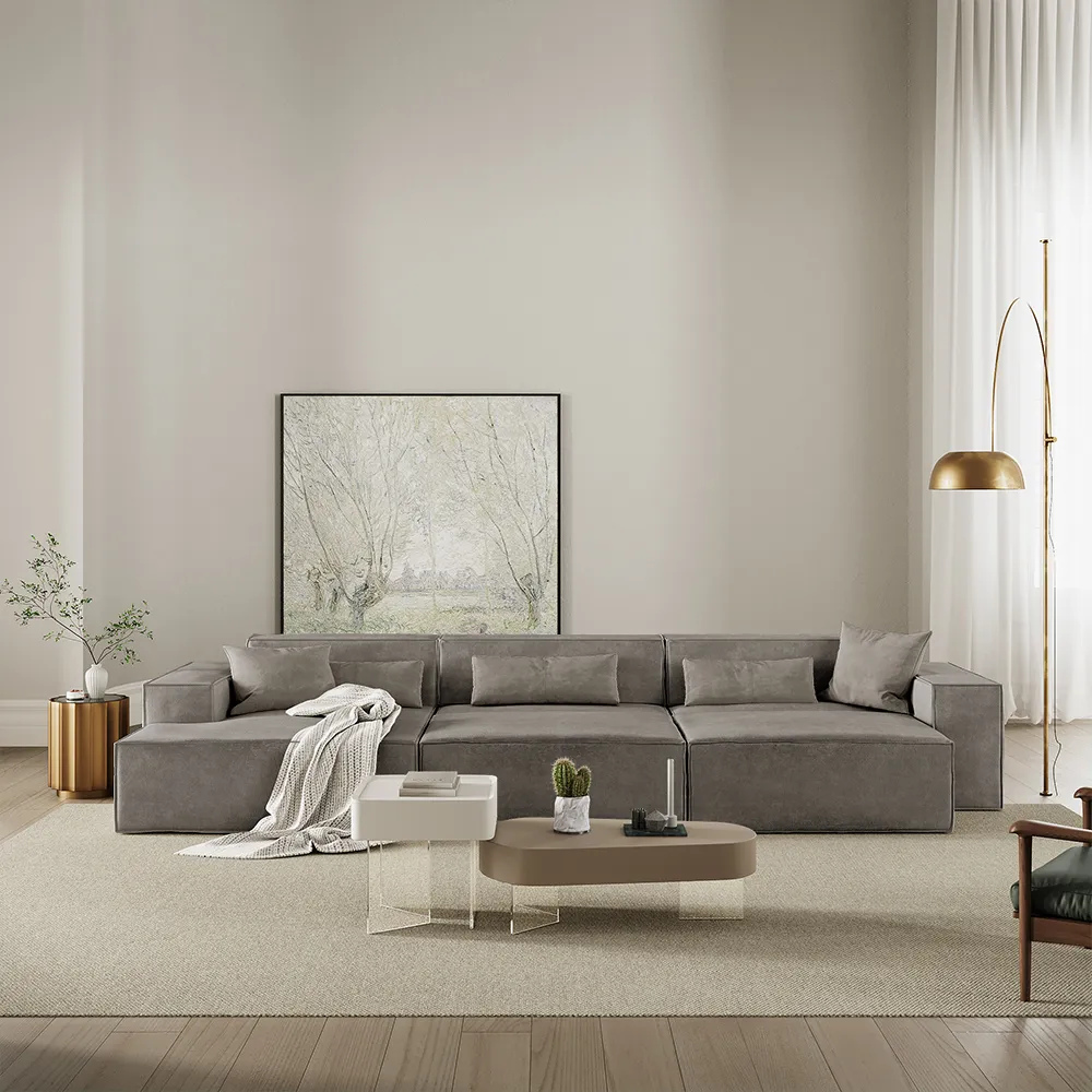 ⏰CLEARANCE SALE!⏰128.35" Power Sofa Bed Modular Sleeper Sofa