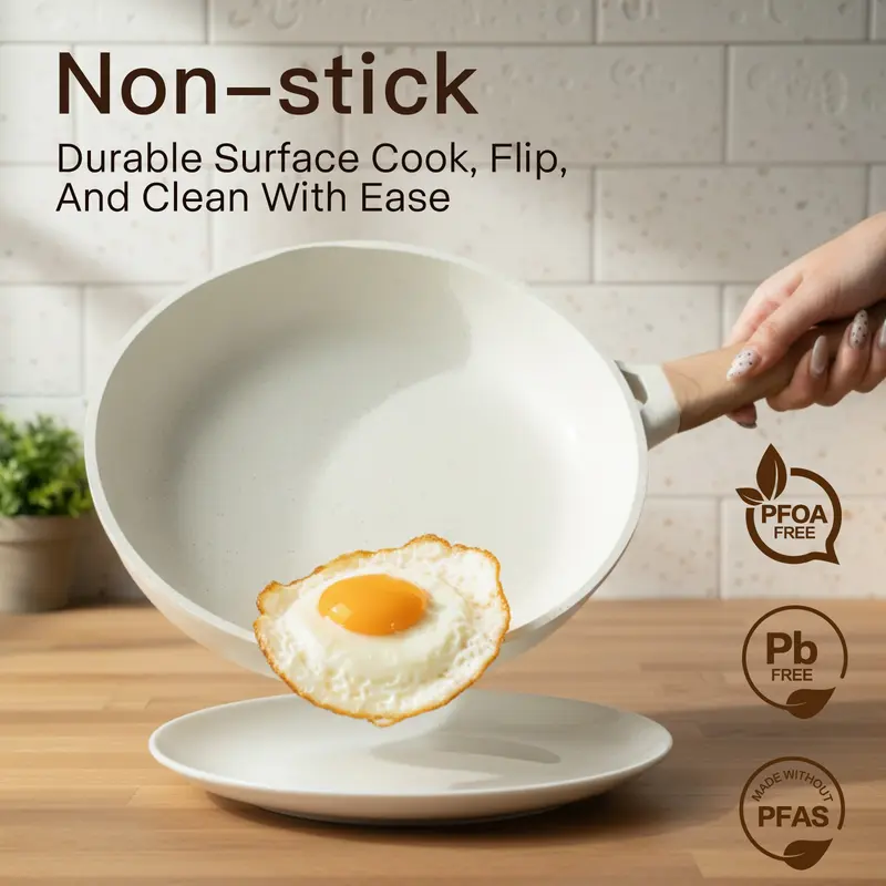 💥Limited Time: 80% OFF Everything!💥USELUCK Pots and Pans Set Non Stick Non-Toxic 22 Pcs Ceramic Cookware Sets Nonstick Kitchen Pot