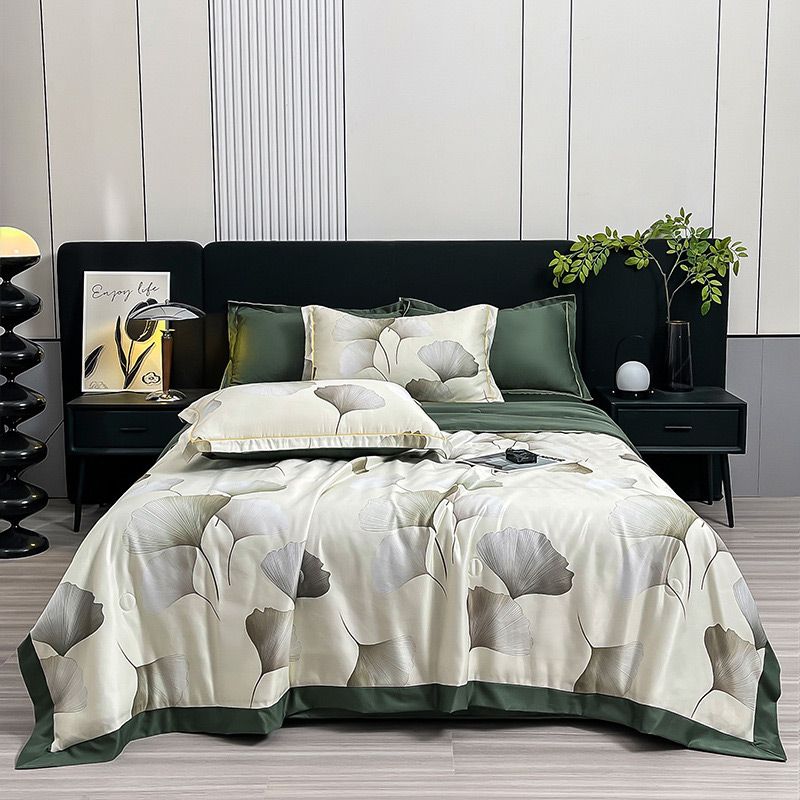 🔥Buy one get one free🔥Sheet Set of 4, Cool Fitted Sheet and Pillowcase Set, 100% Bamboo Sheet Set of 4