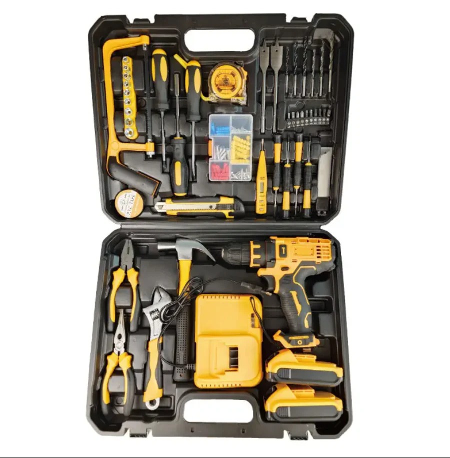 126Pcs Home Hardware Tool Kit