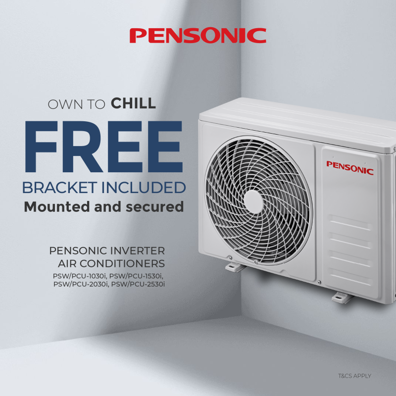 [ OWN TO CHILL ] Pensonic Inverter Air Conditioners 2.5HP |PSW/PCU-2530i