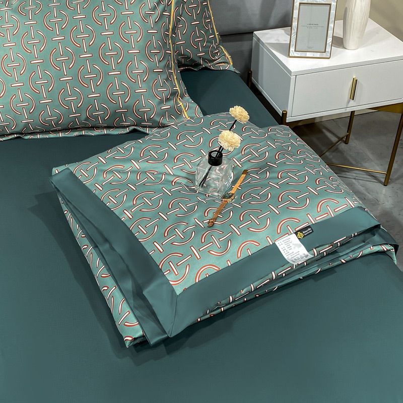 🔥Buy one get one free🔥Sheet Set of 4, Cool Fitted Sheet and Pillowcase Set, 100% Bamboo Sheet Set of 4