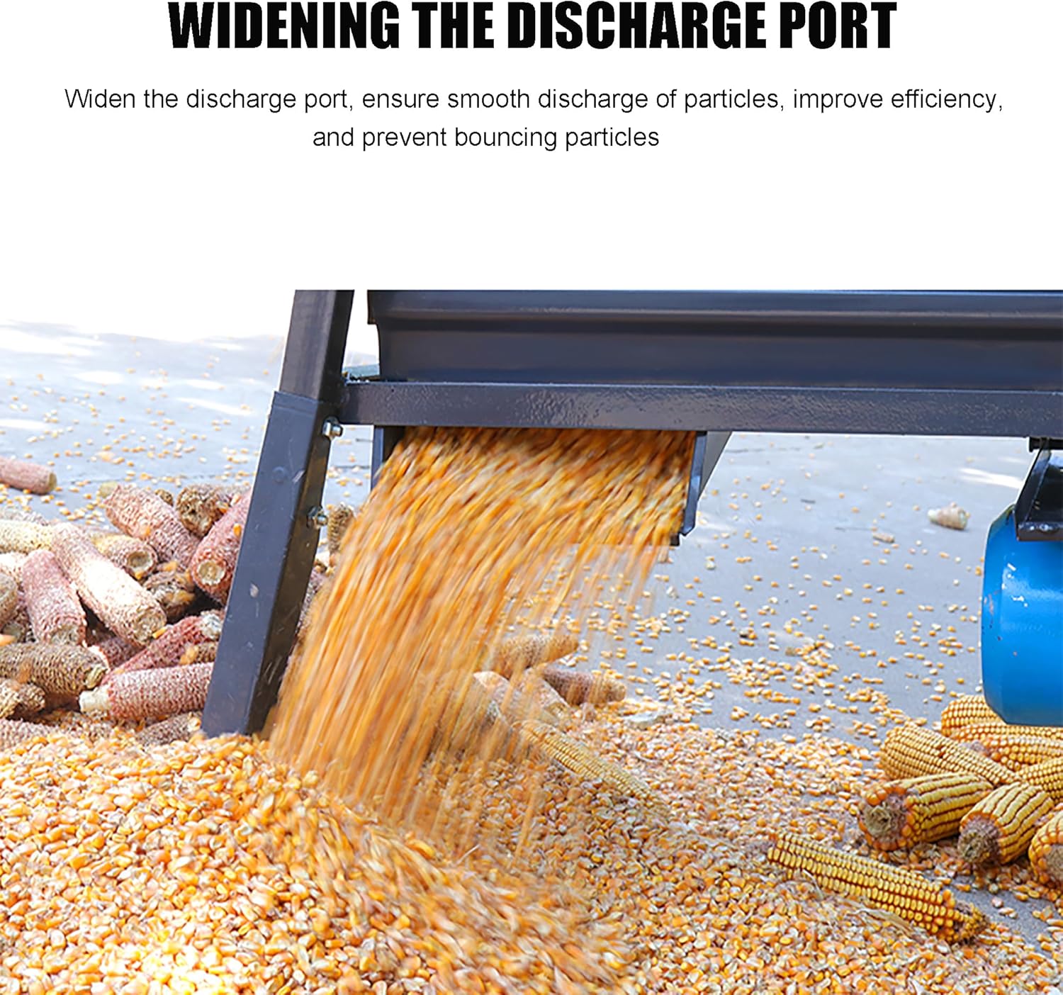 💝Last day clearance✨Automatic Corn Sheller Machine,Electric Corn Shucker with Adjustable Grain Sizes,High-Efficiency Corn Thresher for Increased Productivity