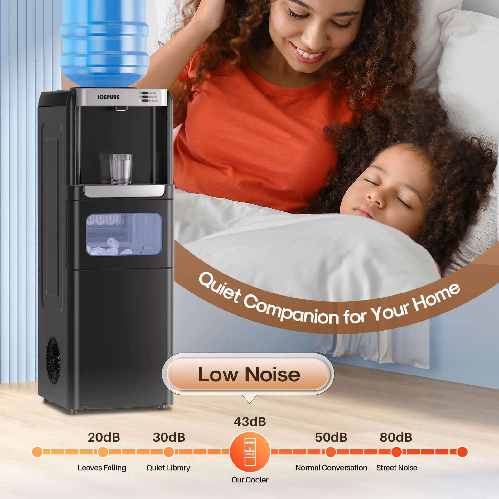 ❄️💧 Summer Special | Drinking Water Dispenser with Ice Making Function 🧊🍹