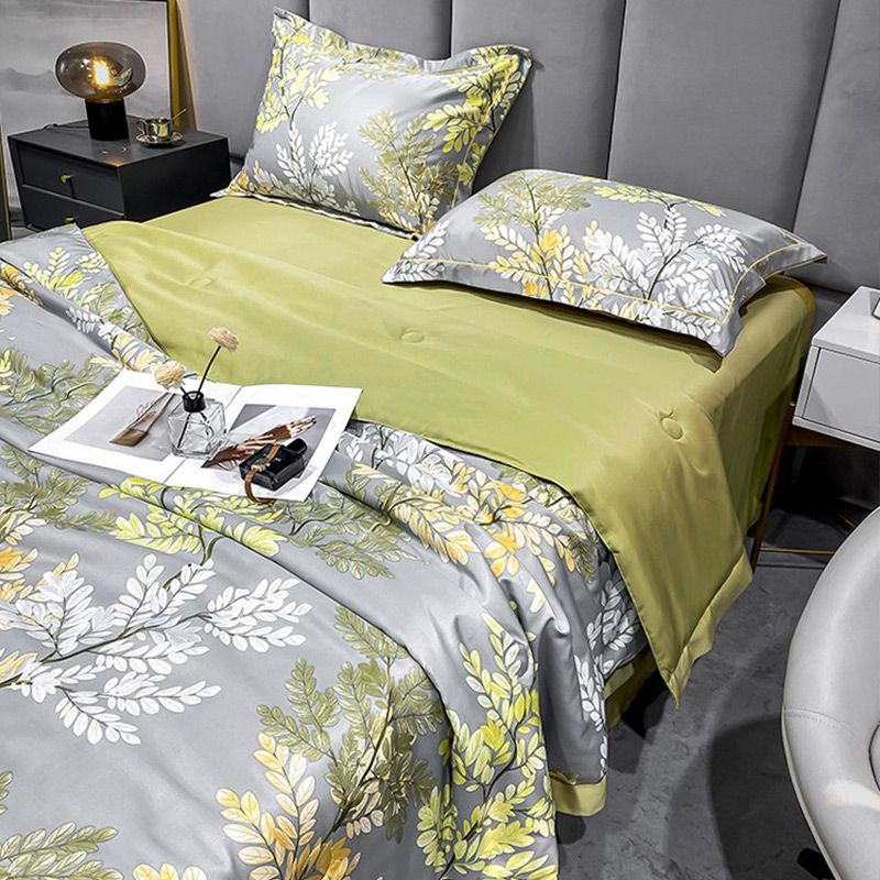 🔥Buy one get one free🔥Sheet Set of 4, Cool Fitted Sheet and Pillowcase Set, 100% Bamboo Sheet Set of 4