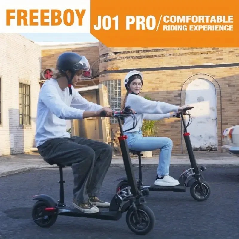 120W 24V 4.5ah E-Scooters Off Road Foldable 6 inches Long Range E-Scooter With Seat