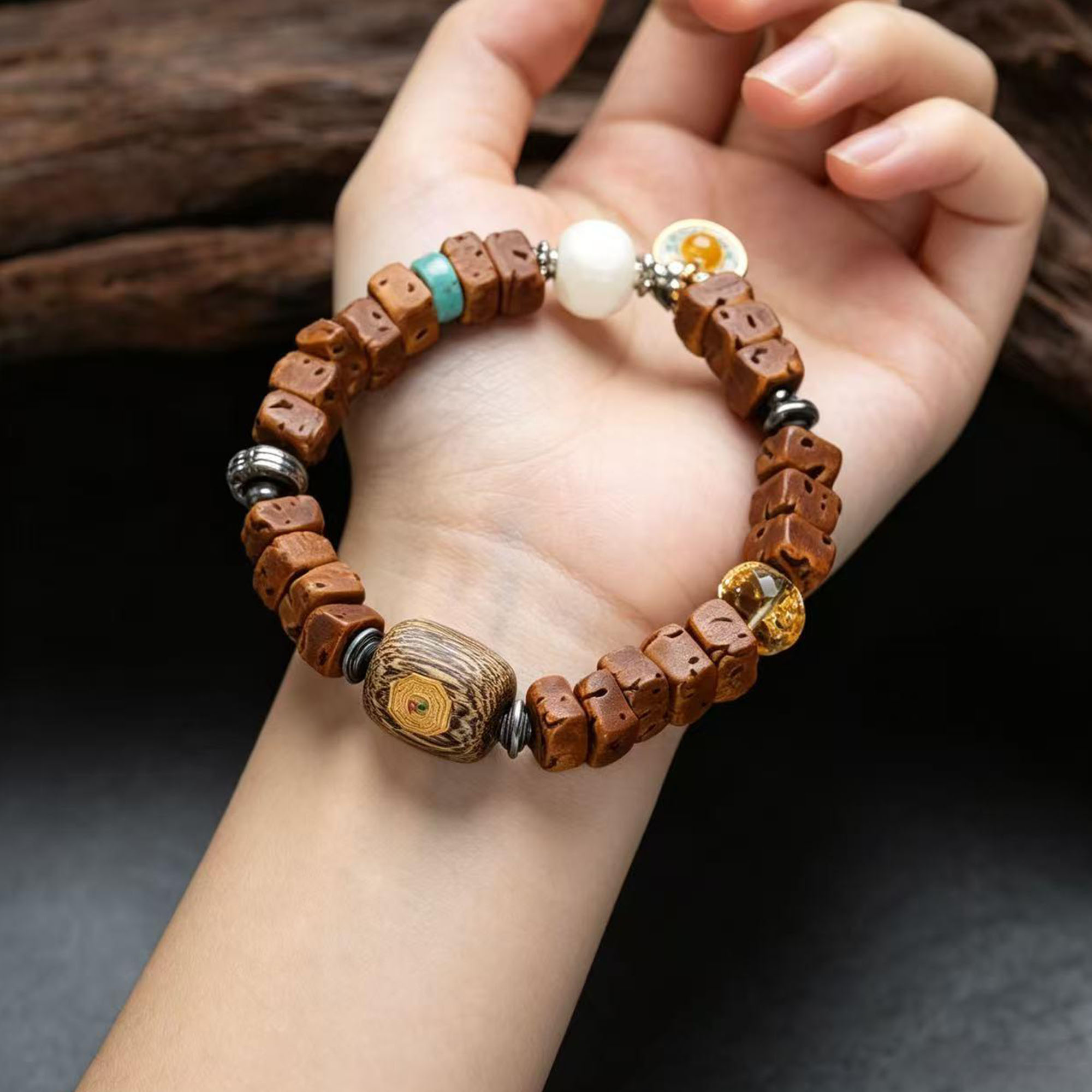 Handcrafted Taoist Energy Bracelet – Custom Spiritual Protection & Personal Blessing