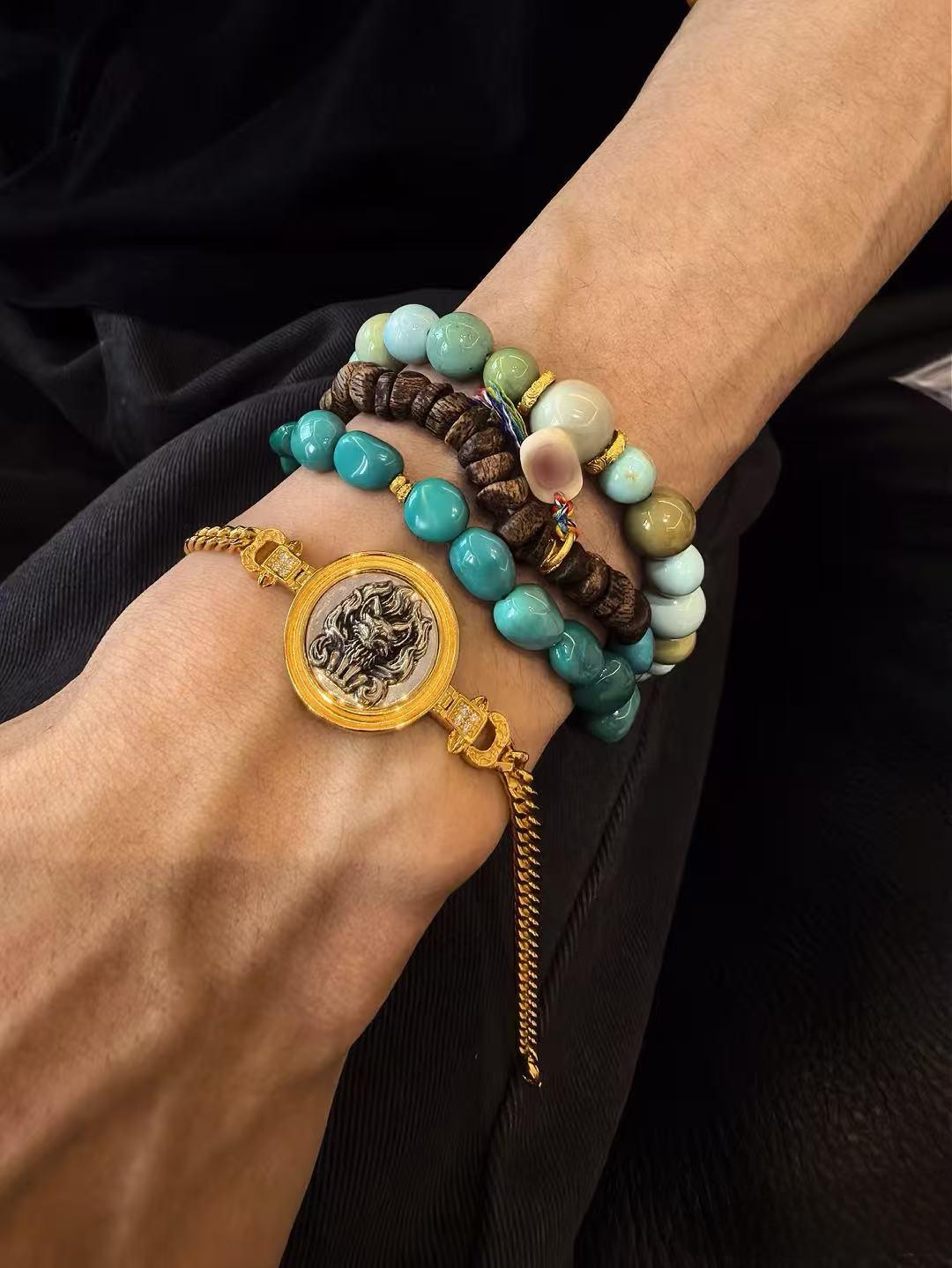 Taoist Custom Energy Bracelet Set – Nine-Tailed Spirit Fox · Protection · Fortune · Aura Enhancement