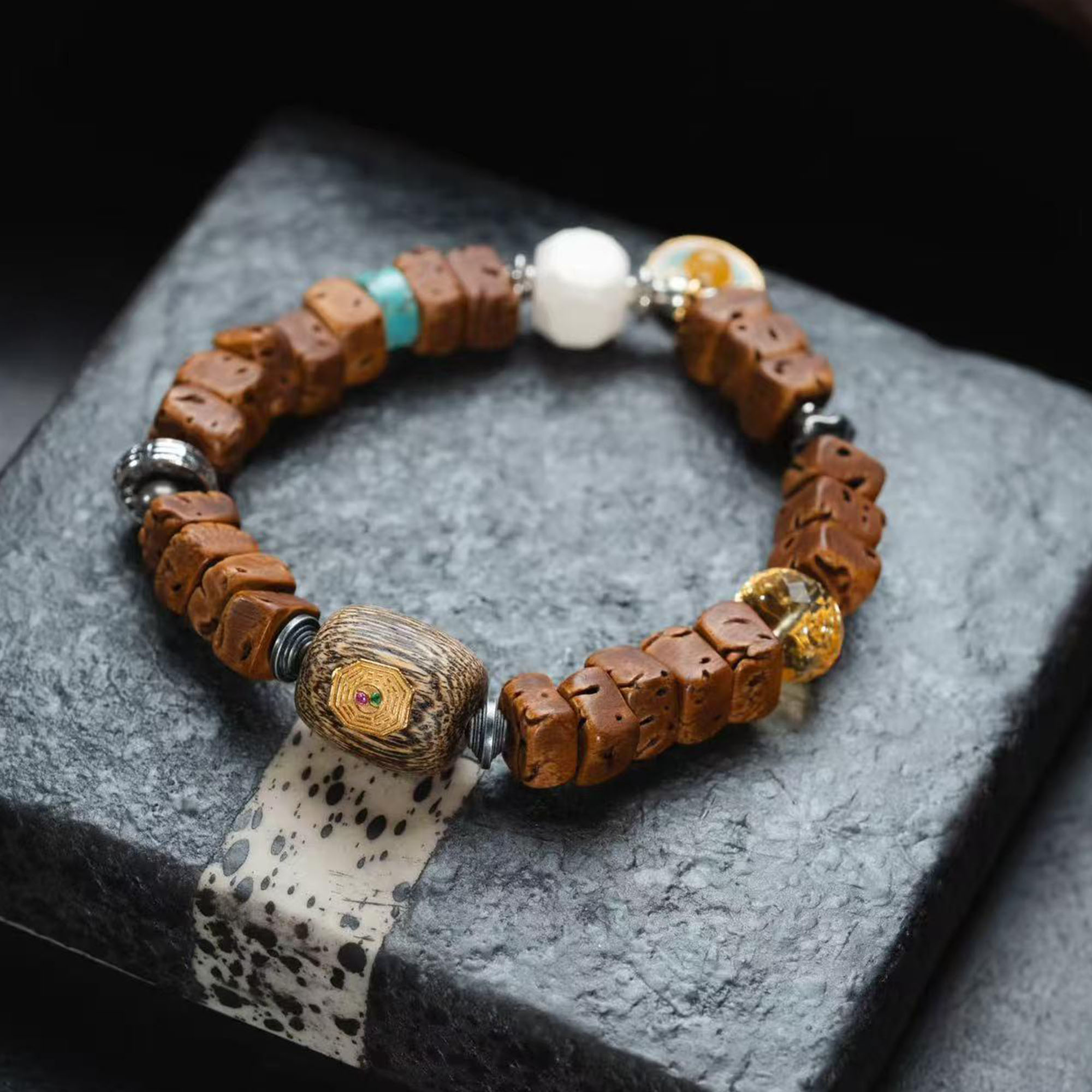 Handcrafted Taoist Energy Bracelet – Custom Spiritual Protection & Personal Blessing