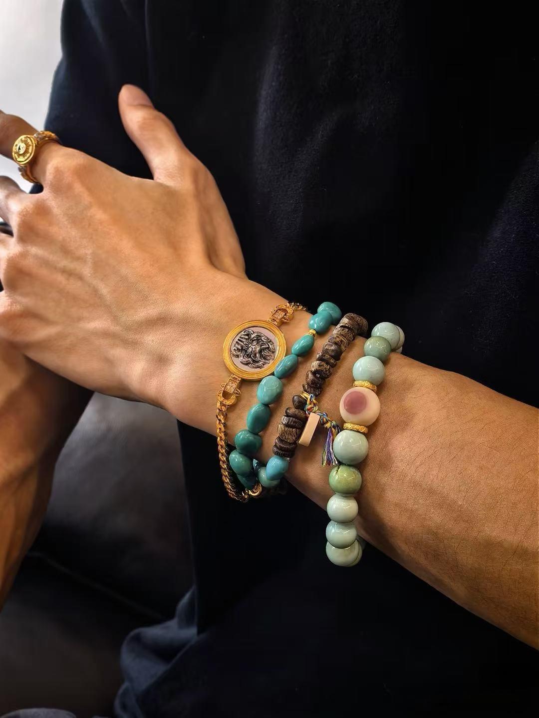 Taoist Custom Energy Bracelet Set – Nine-Tailed Spirit Fox · Protection · Fortune · Aura Enhancement