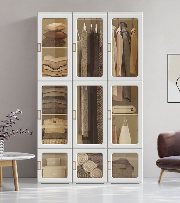 ⏰DÉSTOCKAGE !⏰Armoires de rangement modernes pliables et multifonctionnelles