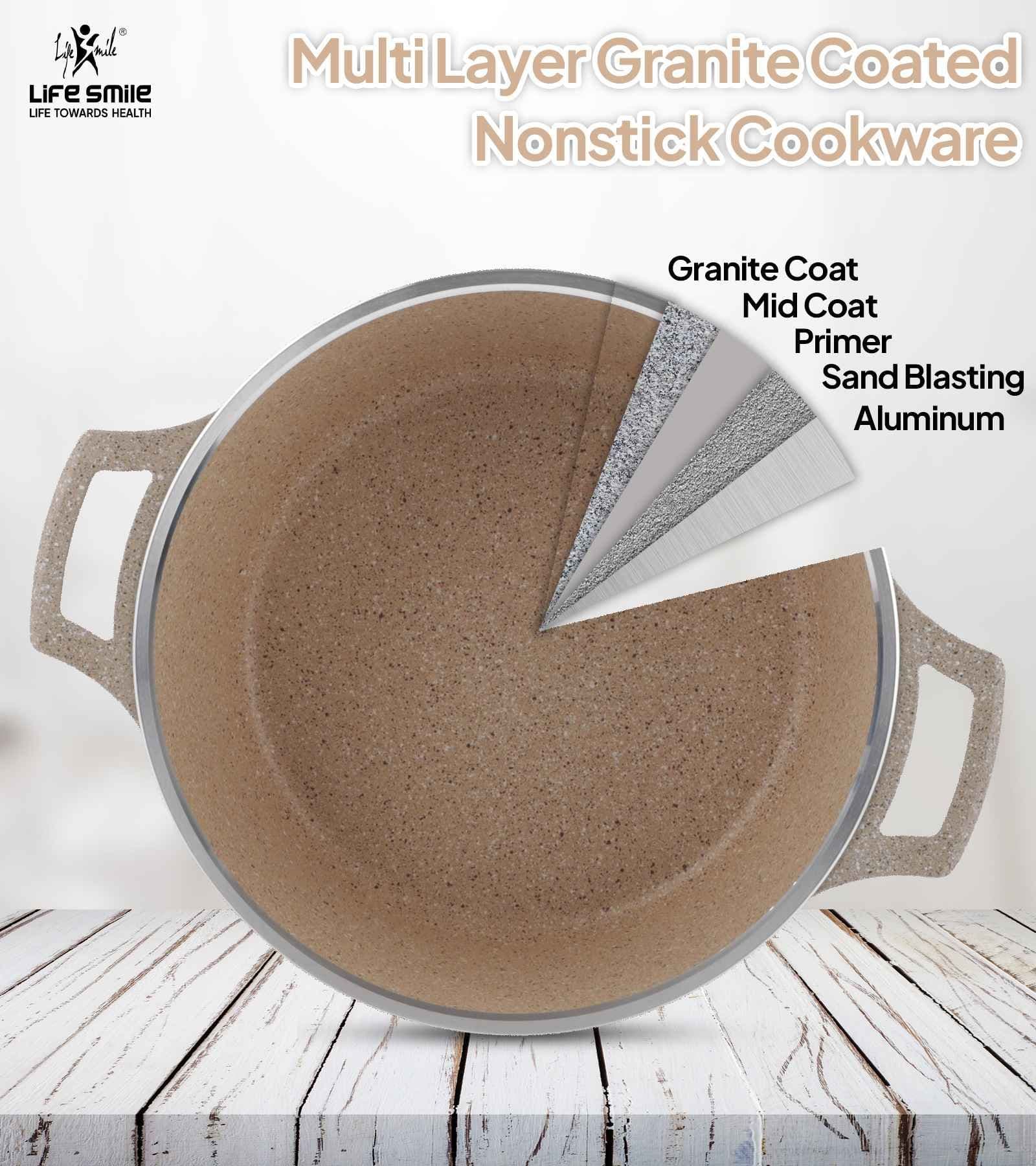 🔥（Buy 1 Get1）Cookware Set 29 Pieces Non Stick Multi Layer Granite Coating!（Free shipping, last 12 sets left）‼️