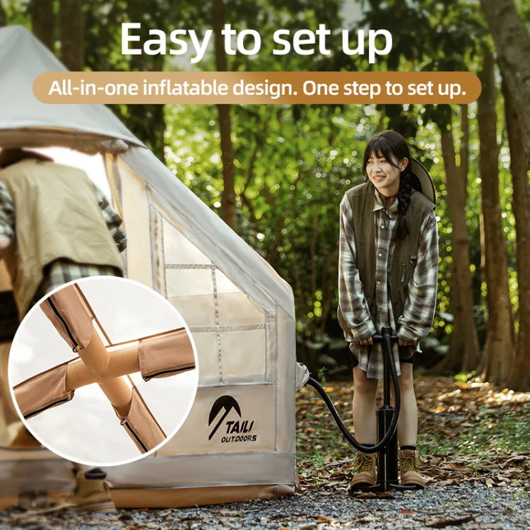 Outdoor Mansion Inflatable Waterproof Comfy Giant Tent