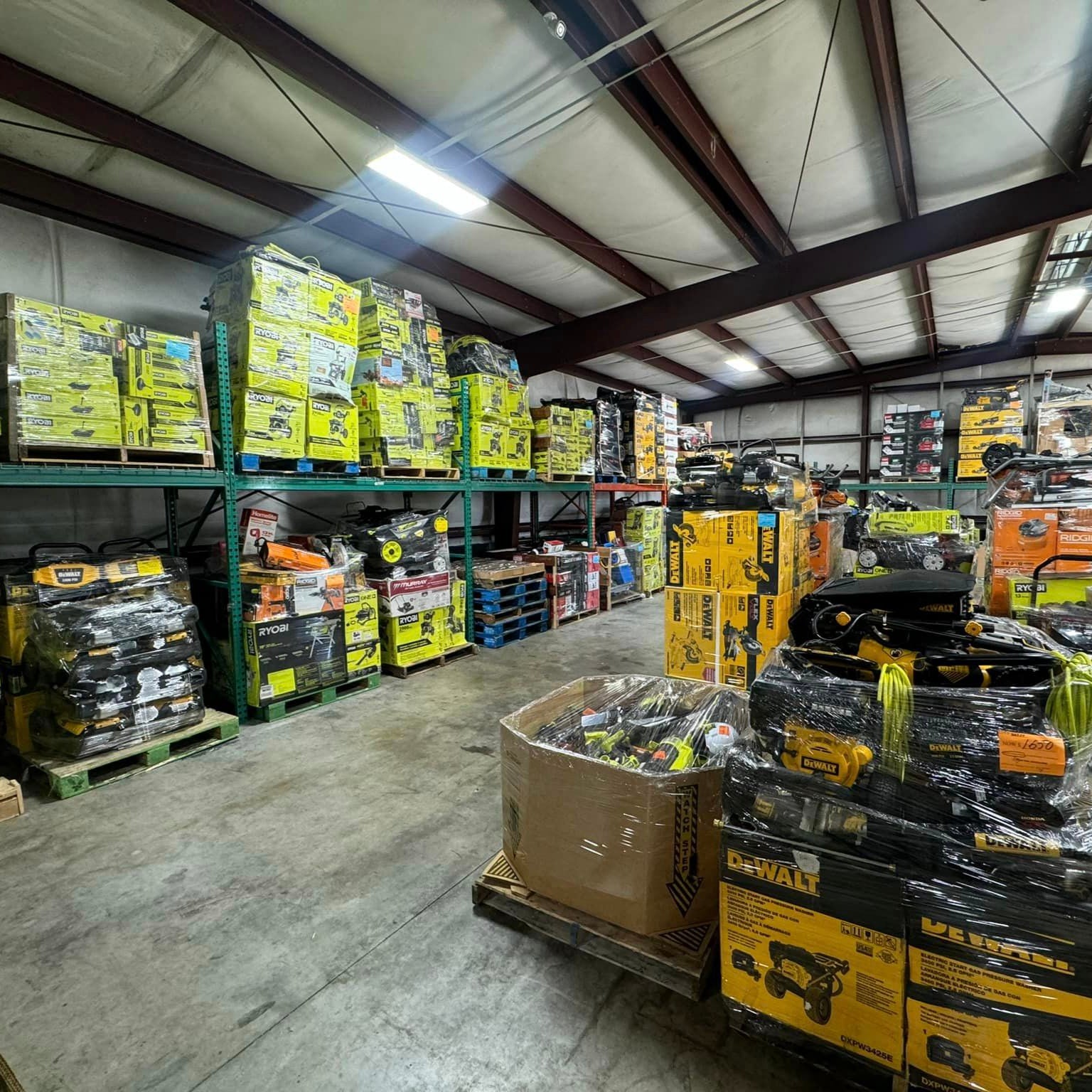 🧰Last day to reduce price!⏳  MIXED TOOLS PALLET – LOT ID: 251035 – Untested Customer Return